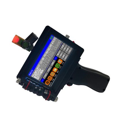 Handheld Inkjet Printer 1681B 4.3" Touch Screen 600DPI + 42ml White Imported Ink Cartridge