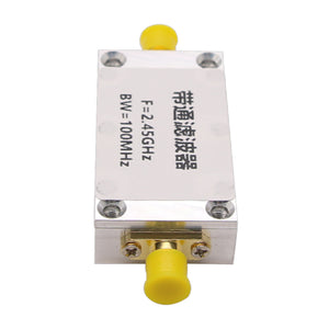 2.45GHz Band Pass Filter SMA Interface 2450MHz Special for WiFi Bluetooth Zigbee