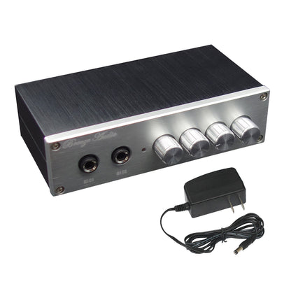 Karaoke Preamplifier Finished OF1 PT2399 + Power Adapter Support for Dual Mics