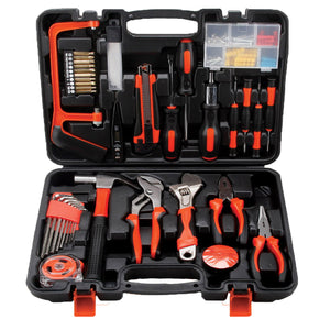 102pcs Tool Set Case Mechanics Kit Box Home Repair DIY Household Hand Tool Kit