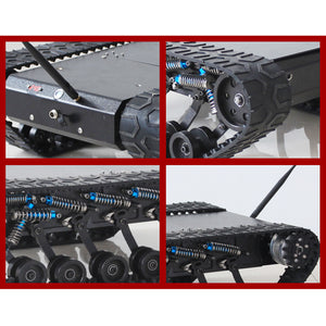 Tracked Robot Tank Chassis RC Smart Crawler Tank Full Kit Max Load 20kg Safari-138T Package 2