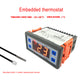 12V/24V/220V Digital Temperature Controller Thermostat Module w/Waterproof Sensor XD-W200