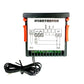 12V/24V/220V Digital Temperature Controller Thermostat Module w/Waterproof Sensor XD-W200
