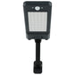 60 LED Solar Motion Sensor Light Outdoor Remote Control Waterproof Adjustable Three Modes for Garden