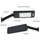 60 LED Solar Motion Sensor Light Outdoor Remote Control Waterproof Adjustable Three Modes for Garden
