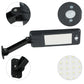60 LED Solar Motion Sensor Light Outdoor Remote Control Waterproof Adjustable Three Modes for Garden