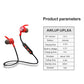 2pcs Magnetic Wireless Earbuds for Sports Sweatproof V4.2 Bluetooth Headphones w/Mic ZHY-03