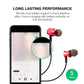 2pcs Magnetic Wireless Earbuds for Sports Sweatproof V4.2 Bluetooth Headphones w/Mic ZHY-04