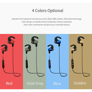 2pcs Magnetic Wireless Earbuds for Sports Sweatproof V4.2 Bluetooth Headphones w/Mic ZHY-05