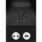 2pcs Magnetic Wireless Earbuds for Sports Sweatproof V4.2 Bluetooth Headphones w/Mic ZHY-11