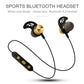 2pcs Magnetic Wireless Earbuds for Sports Sweatproof V4.2 Bluetooth Headphones w/Mic ZHY-11