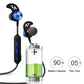 2pcs Magnetic Wireless Earbuds for Sports Sweatproof V4.2 Bluetooth Headphones w/Mic ZHY-11