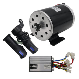 1000W 48V Electric Bike Motor Kit Electric Scooter Kit Motor + Speed Controller + Throttle Grips