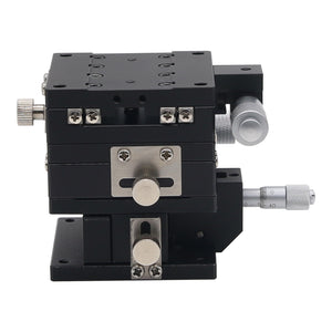 3-Axis XYZ Micrometer Linear Stage Manual Optical Stage Accurate Position 60x60mm SEMXYZ60