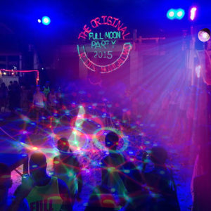 16-Color LED Stage Lights Bluetooth Speaker Crystal Magic Ball Light Remote Control USB 5V