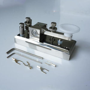 Z55CW CW Morse Key Brass Telegraph Key Plating Procedures for Morse Code Short-wave Radio