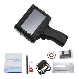 Handheld Inkjet Printer 1681B 4.3" Touch Screen 600DPI + 42ml Black Imported Ink Cartridge