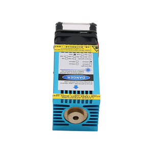 12V 15W 450nm Blue Laser Module 15000mW Laser Cutting Module to Engrave Stainless Steel 3mm Wood