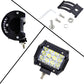 1pc 36W 4" Off Road Roof Lights Off-Road LED Light Bar Combo LED Driving Lights for Trucks Forklifts