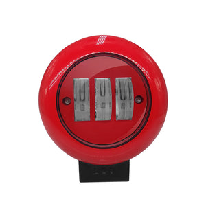 1pc 30W Red Round Off-road Spotlight LED Working Lamp for SUV Off-Road Vehicles Boat Motorcycle