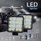 1pc 48W 4800LM Off-road Spotlight LED Work Light for Truck Jeep ATV SUV Boat Most Vehicles