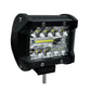 1pc 4" 60W Off-road Roof Light LED Work Light Flood Beam for Truck SUV Boat Crane Forklift