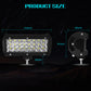 1pc 7" 72W Off-Road Roof Light LED Work Light Flood Light for Truck SUV Boat Crane Forklift