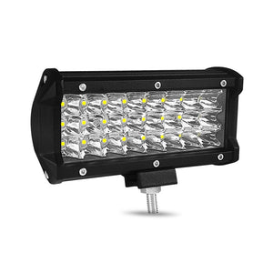 1pc 7" 72W Off-Road Roof Light LED Work Light Flood Light for Truck SUV Boat Crane Forklift