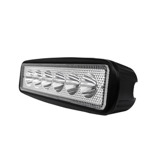 1pc 18W 1800LM Off-Road Spotlight LED Work Light for Truck SUV Off-road Vehicles Boats Lighting