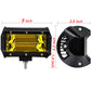 1pc 5" 72W Yellow Light Off-Road Spotlight LED Work Light for Truck SUV Vehicles Boats Lighting