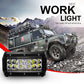 1pc 5" 84W Off-Road Spotlight LED Work Light for Truck SUV Off-Road Vehicles Boats Lighting