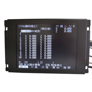 LCD Panel for Mitsubishi MDT962B-1A BM09DF MDT962B M64 E60 CNC CRT Monitor + Upgrading Button