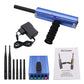 AKS Long Range Gold Metal Detector Gems Diamond Finder Blue w/ Six Antennas Cardboard Box Packing