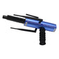 AKS Long Range Gold Metal Detector Gems Diamond Finder Blue w/ Six Antennas Aluminum Carry Case