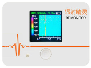 200~900M Handheld RF Monitor Frequency Spectrometer Simple Spectrum Analyzer 2.3G-2.9G