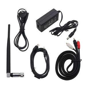 0-1W FM Broadcast Transmitter FM Stereo Transmitter Kit with Antenna 1KM CZE-01B Standard Version