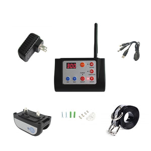 X-883 Electric Dog Fence Wireless Collar Waterproof Dog Training Collar Rechargeable for 2 Dogs