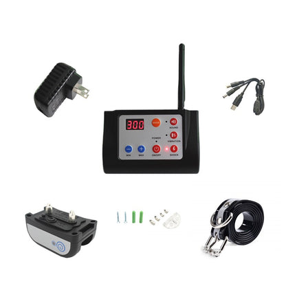 X-883 Electric Dog Fence Wireless Collar Waterproof Dog Training Collar Rechargeable for 2 Dogs