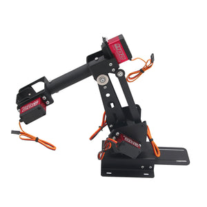 Assembled 6DOF Robot Arm Clamp Set Educational DIY Robotic Kit With Large Torque Servo