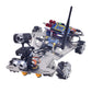 4WD WiFi Smart Robot Car Kit Camera 640*480 60mm Mecanum Wheels Unfinished WiFi + Bluetooth Version