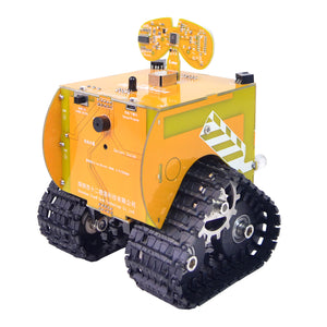 Programmable Robot Car Tracked Robot Smart Car Finished APP &amp; Remote Control Video Version w/Camera