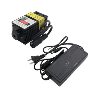 2500mW 445nm Blue Violet Laser Module Engraving Laser Module 2.5W DC2.1 Port