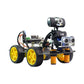 Programmable Robot Car Kit Unfinished 2-DOF PTZ Tracking Line Obstacle Avoidance [WiFi Version]