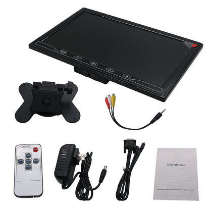 10.1&quot; Car TFT LCD Monitor Car CCTV Monitor Display Screen HDMI/VGA/AV Touch Button for PC Car DVD