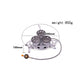 11000W Camping Outdoor Gas Burner Stove Mini Backpacking Stove Windproof w/ 3 Burners