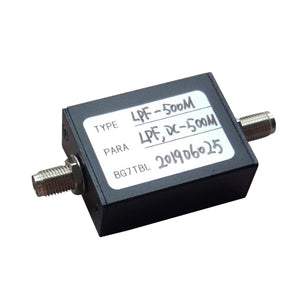 LPF-500M 500MHz LPF RF Low-Pass Filter w/SMA Female Connector 50Ω