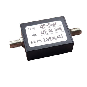 LPF-50M 50MHz LPF RF Low-Pass Filter w/SMA Female Connector 50Ω