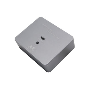 VFD Clock VDF Display Clock w/ 8 Adjustable Brightness Aluminum Alloy Housing DC 5V USB Powered