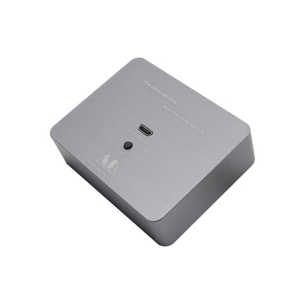 VFD Clock VDF Display Clock w/ 8 Adjustable Brightness Aluminum Alloy Housing DC 5V USB Powered