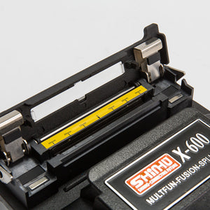 X-600 4400mAh Fiber Fusion Splicer Optical Fiber Splicer Cladding Alignment for SM MM DS NZDS